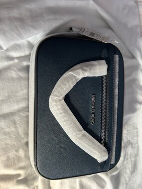 Michael Kors Navy Saffiano Leather crossbody